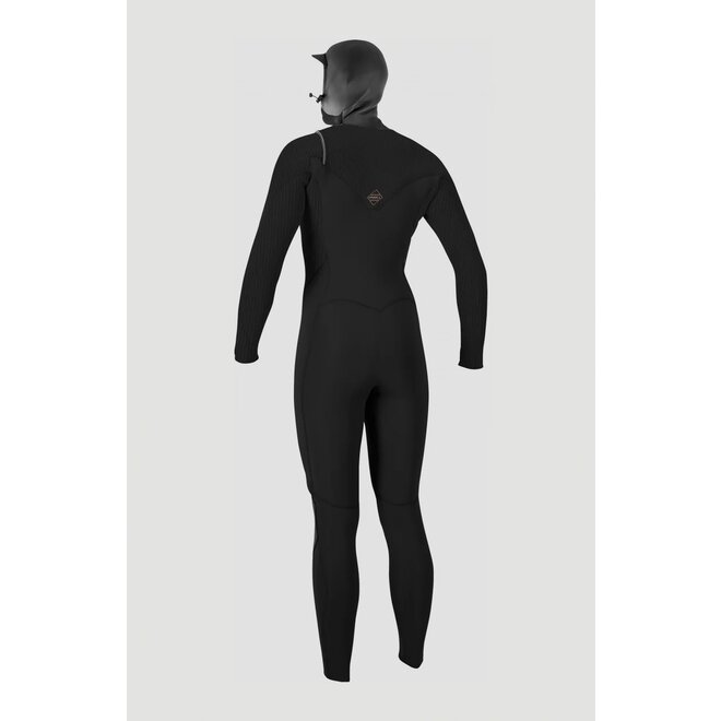 O'Neill Hyperfreak 5/4+ Women's Wetsuit Hooded Black