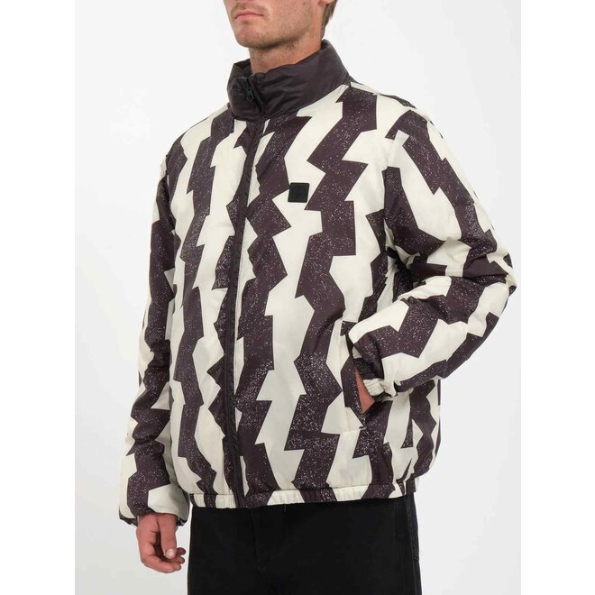 Volcom Men's Walltz Reversible Jacket Dark Slate