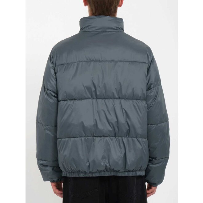 Volcom Men's Walltz Reversible Jacket Dark Slate