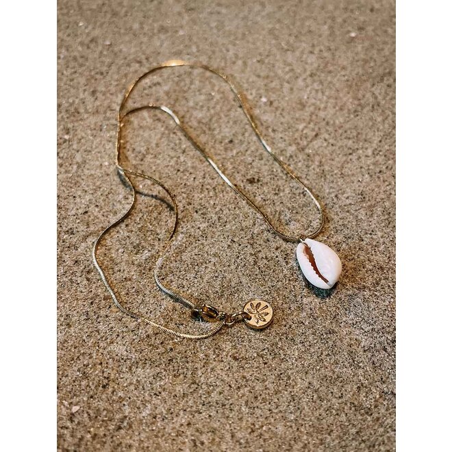 Laguna Treasures Oceaan Ketting Mini Kauri Goud