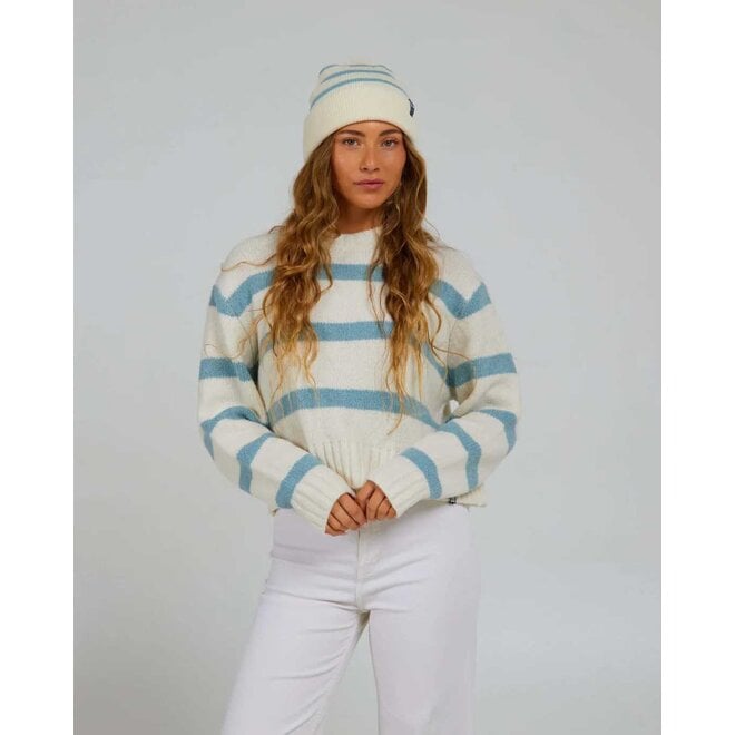 Salty Crew Lighthouse Beanie Cloud Blue