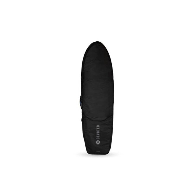 Devoted Fish 8mm Day Boardbag 6'7" Black