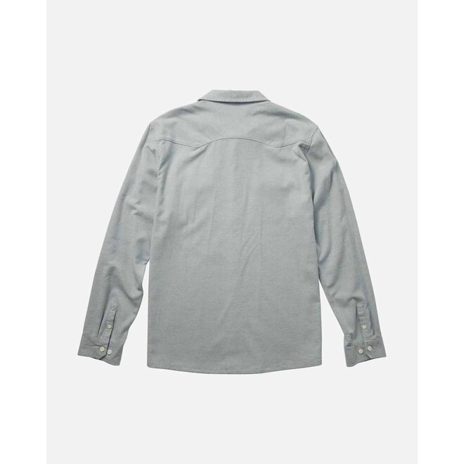 Salty Crew Heren Ranchero Flannel Slate