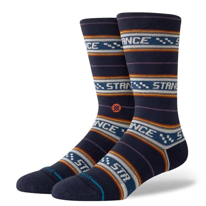 Stance Flowrider Crew Socks Navy