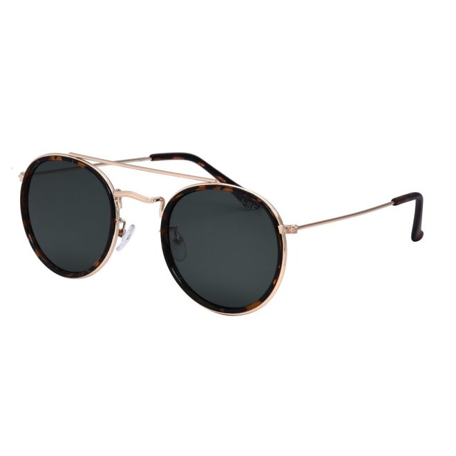 I-Sea All Aboard Sunglasses Tortoise / Green Polarized Lens