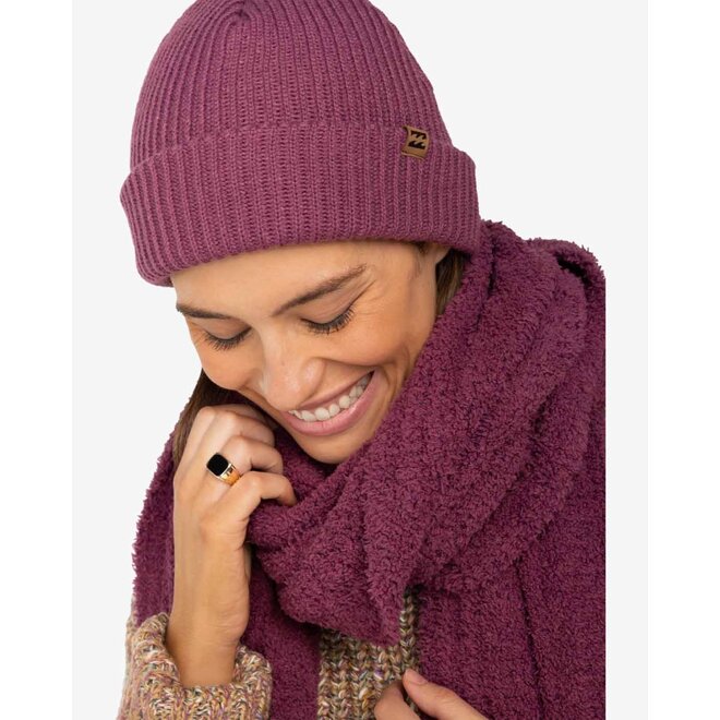 Billabong Alta Rib Beanie Blackberry