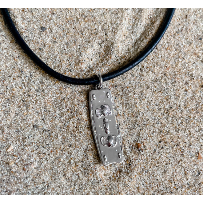 Laguna Treasures Wander Necklace Kiteboard Silver