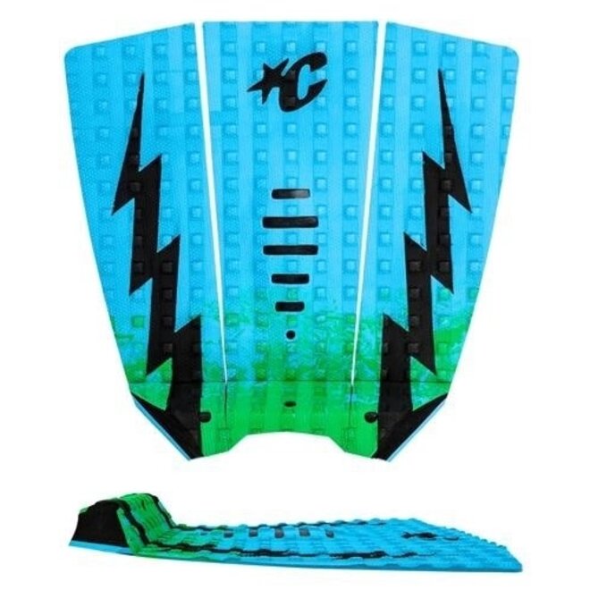 Creatures Of Leisure Mick Fanning Lite Tailpad Green Fade Cyan Black