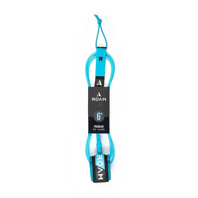 ROAM 6ft Premium Leash Blue