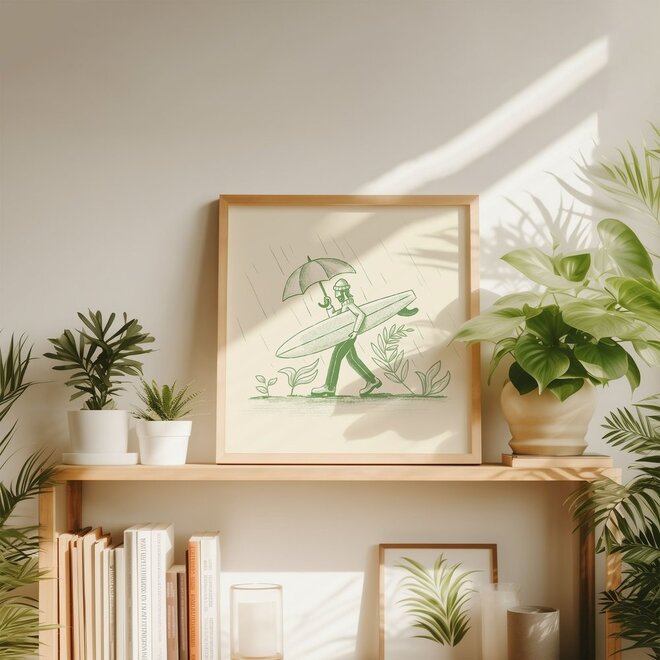 Trevor Humphres Rainy Day In Schotland Ansichtkaart