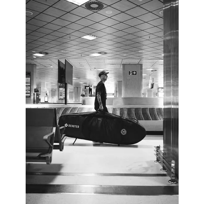 Devoted Fish 10mm Quad Boardbag 7'1"(2-4 Boards) Black