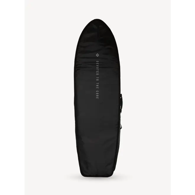 Devoted Fish 8mm Day Boardbag 6'7" Black
