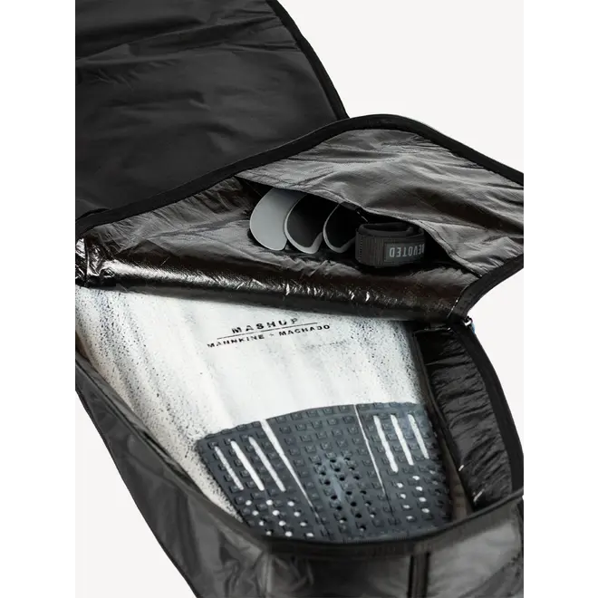 Devoted Fish 8mm Day Boardbag 6'7" Black