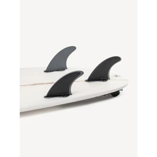 Devoted CSF Single Tab Thruster Fibreglass Fin Set Black
