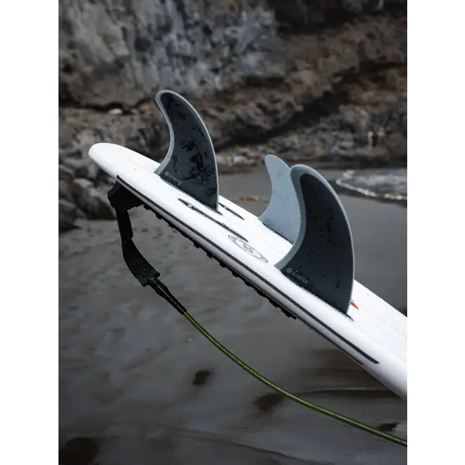 Devoted CSF Single Tab Thruster Fibreglass Fin Set Black
