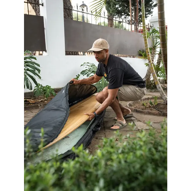 Devoted Travel 10mm Double Boardbag 9'6" (1-2 Boards) Black