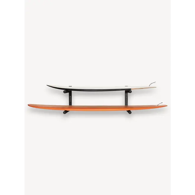 Devoted Double Board Storage Rack Black