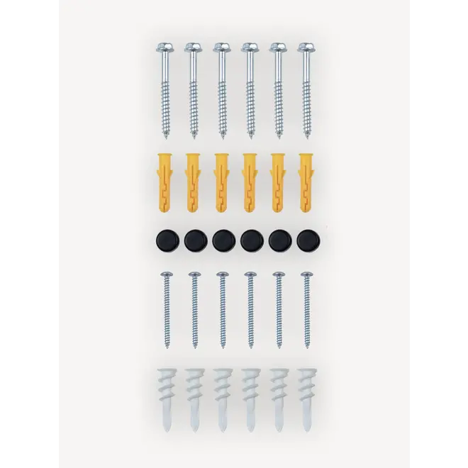 Devoted Quad Board Storage Rack Black