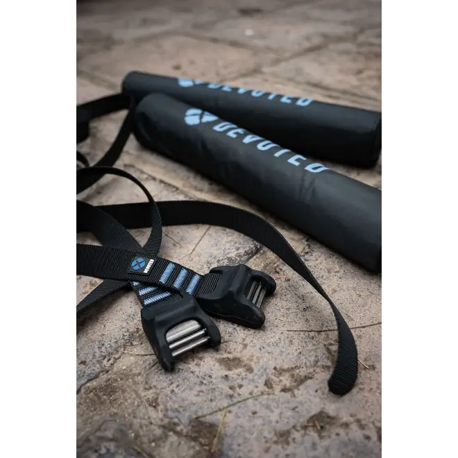 Devoted Premium Tie Down Straps 4m Black