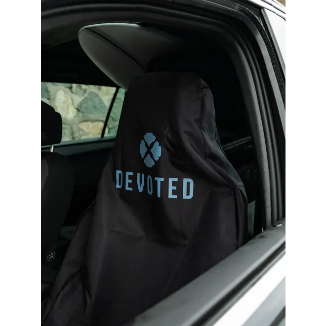 Devoted Premium Single Car-van Seat Cover Black