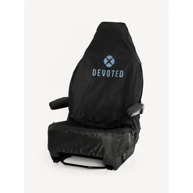 Devoted Premium Single Car-van Seat Cover Black