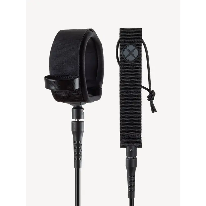 Devoted Core Series 5ft Comp Leash (6mm) Black-black