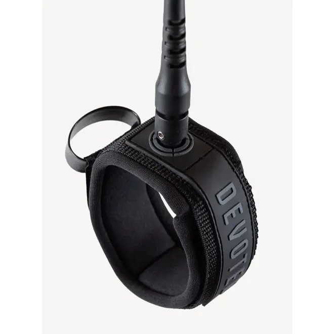 Devoted Core Series 5ft Comp Leash (6mm) Black-black