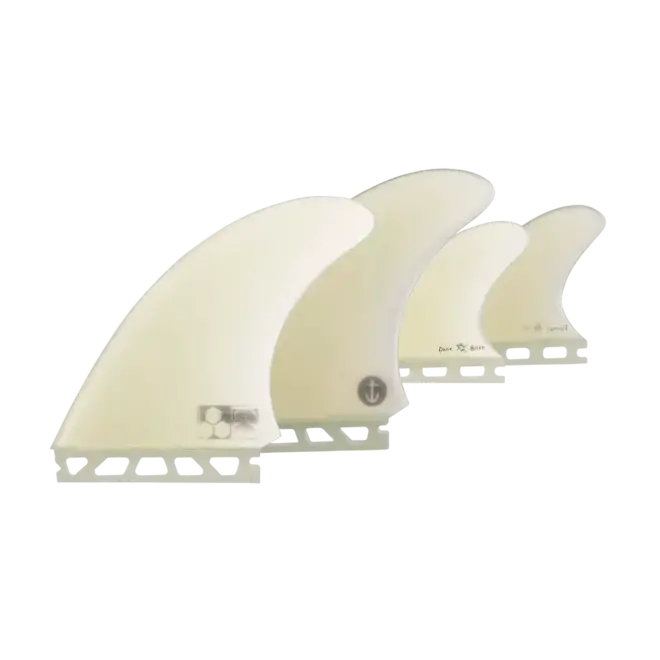 Captain Fin Former Twad Single Tab Quad Fins