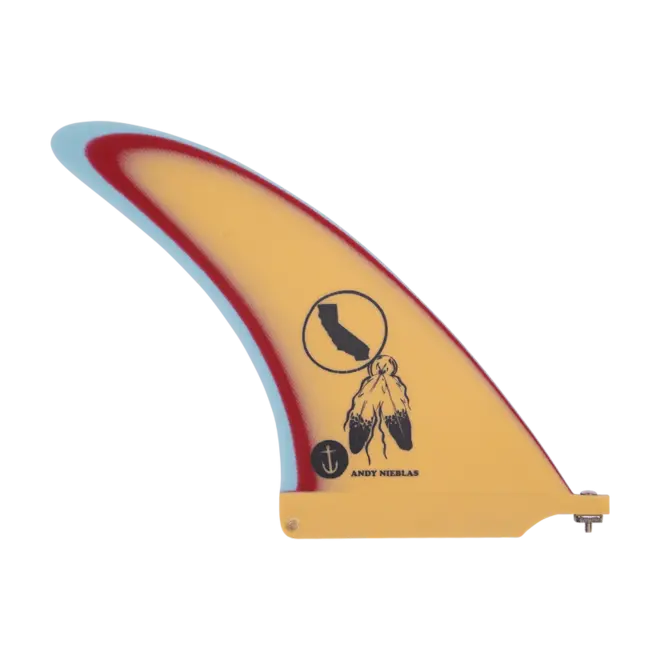 Captain Fin Andy Nieblas Single Fin 7.5 inch Clear