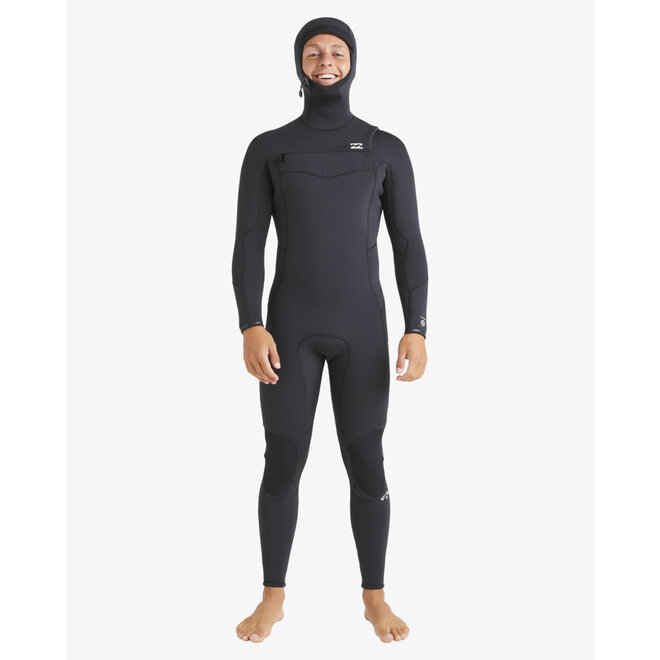 Billabong Absolute Natural 5/4 Heren Wetsuit Hooded Black