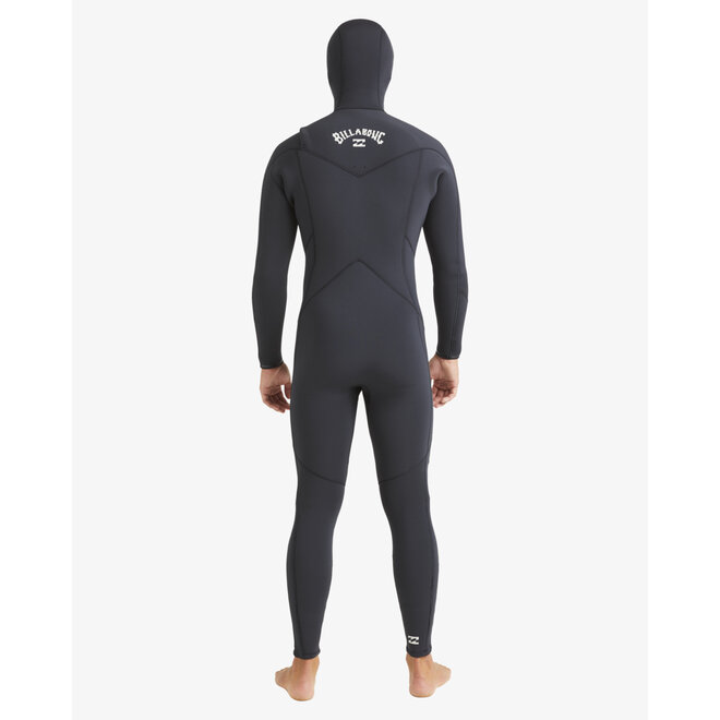 Billabong Absolute Natural 5/4 Heren Wetsuit Hooded Black
