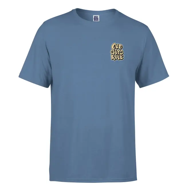 Old Guys Rule Been Around The Block T-shirt III Navy
