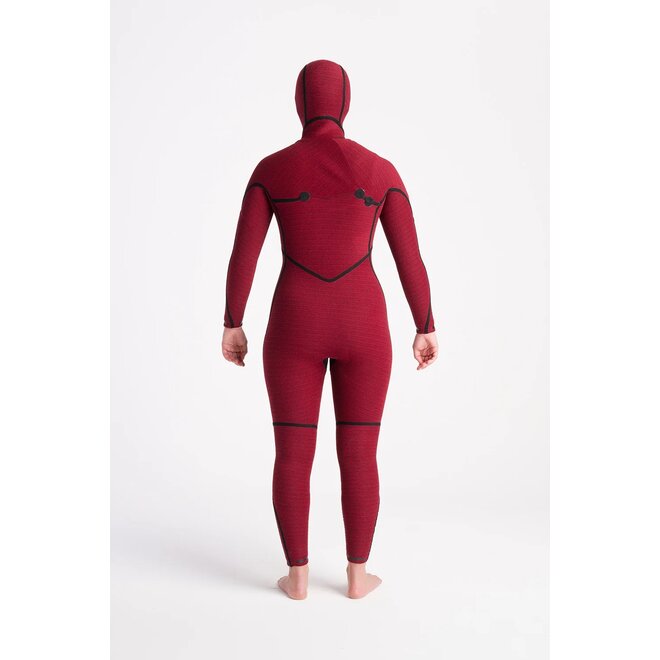 C-Skins NuWave ReWired 6:5 Womens Hooded Steamer-BS-BX-CO