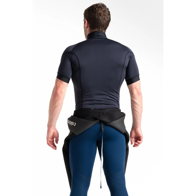 C-Skins Thermal Skins Mens SS Vest - BK-BK