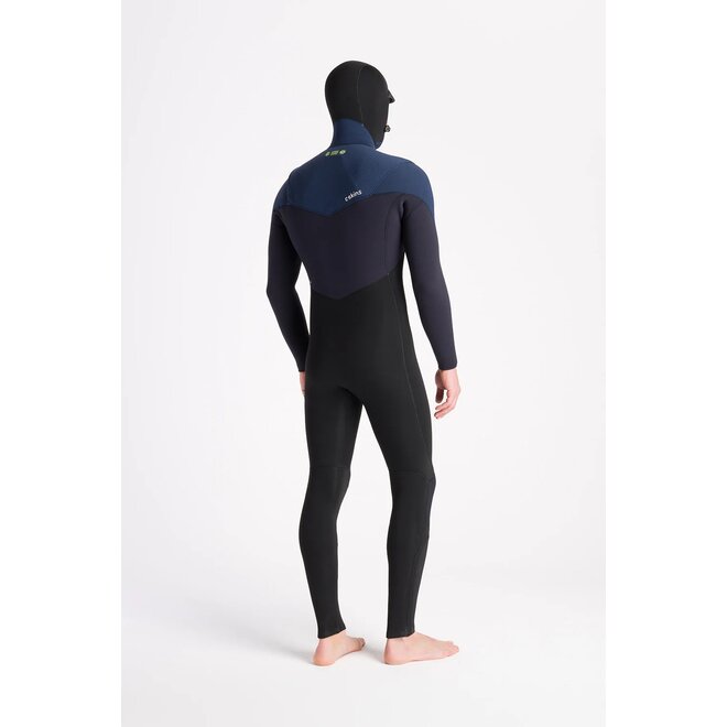 C-Skins NuWave ReWired 5:4 Mens Hooded Steamer-BK-BX-BSX