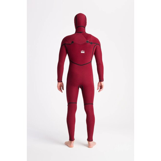 C-Skins NuWave ReWired 5:4 Mens Hooded Steamer-BK-BX-BSX
