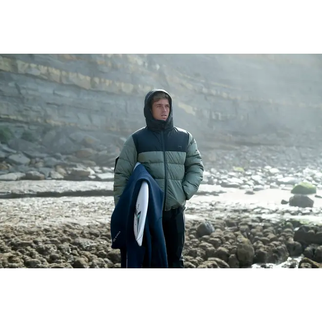 Vissla Heren North Seas II Eco Puffer Jacket Surplus