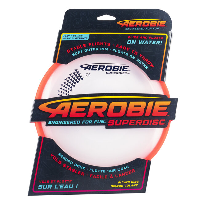 Aerobie Superdisc Ultra Frisbee Red
