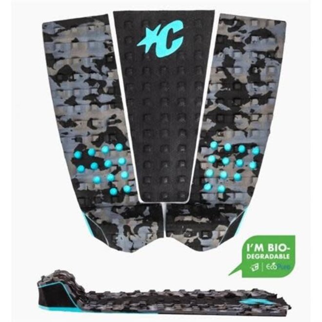 Creatures Of Leisure Italo Ferreira Lite Ecopure : Carbon Camo Fluro Blue Black