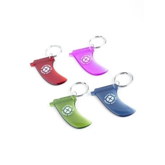 Devoted Fin Key Chain