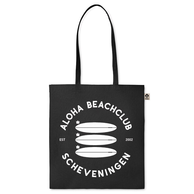 Aloha Beachclub Scheveningen 3 Boards Linnen Tas Zwart
