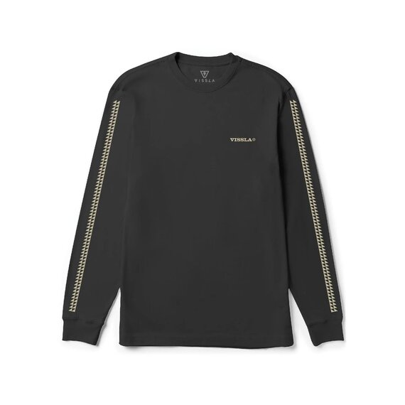 Vissla Heren Big Sky LS PKT Tee Phantom