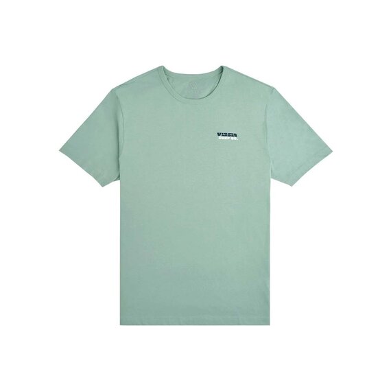 Vissla Heren Sunset Wave Tee Jade