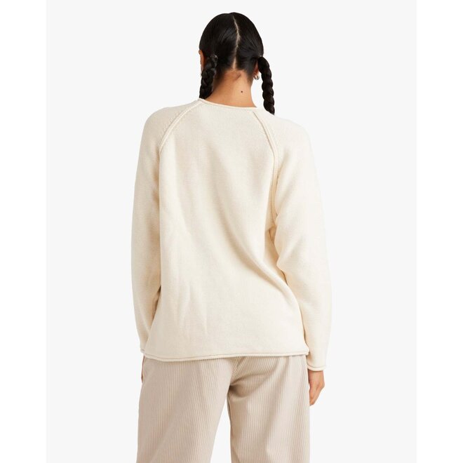 RVCA Dames Ivy Raglan Sweater Natural