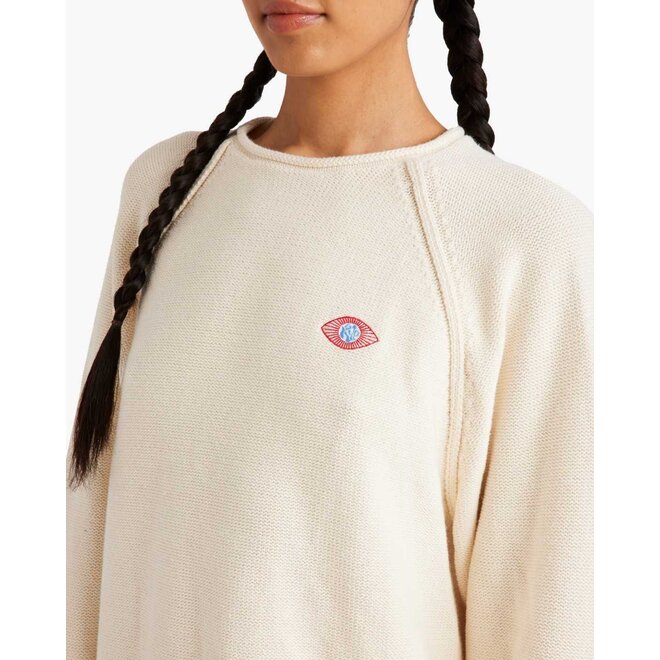 RVCA Dames Ivy Raglan Sweater Natural