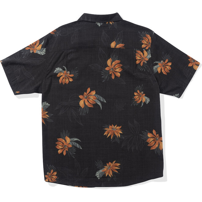Salty Crew Heren Bloomin S/S Woven Shirt Black