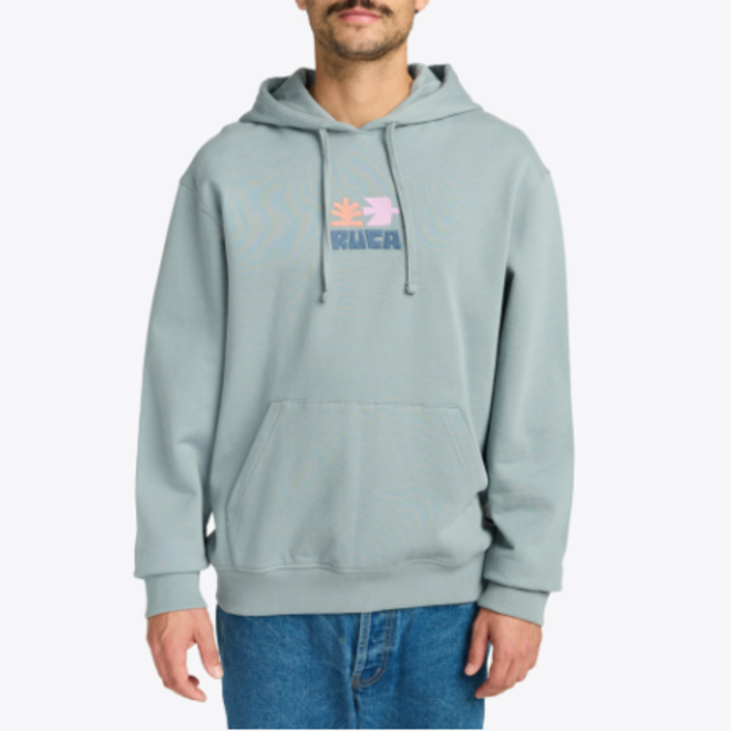 RVCA Heren Mosaic Hoodie Lead