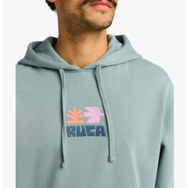 RVCA Heren Mosaic Hoodie Lead