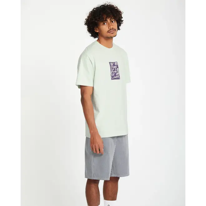 Volcom Heren Flowatch Tee Cloud Blue