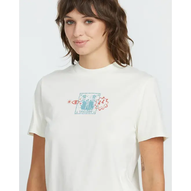 Volcom Womens Filip Rygalski Tee Bone